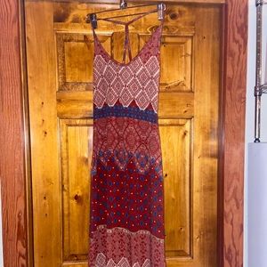 Bohemian summer dress.